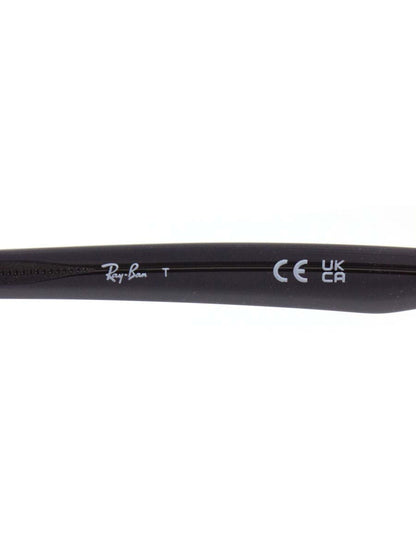 レイバン RB5386D メガネ ブラック セルフレーム フルリム ウェリントン ITBKW9L0BGDN 【SALE】