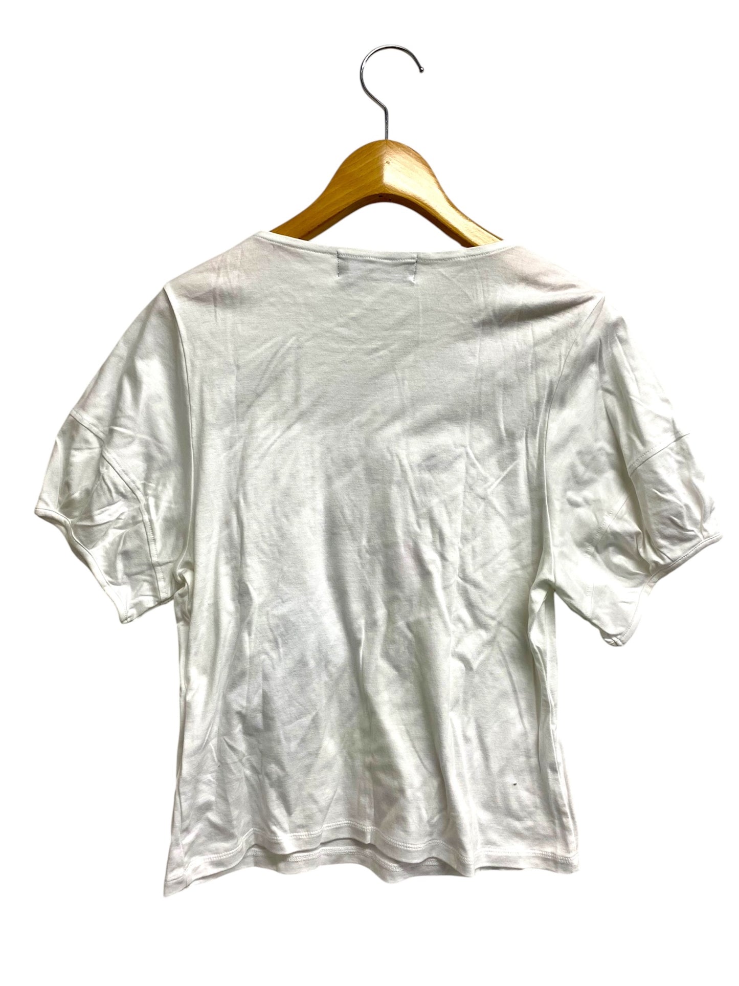エムズグレイシー CherryCut sew 815315 Tシャツ カットソー 40 ホワイト スパンコール ITQQ04KIJZVA