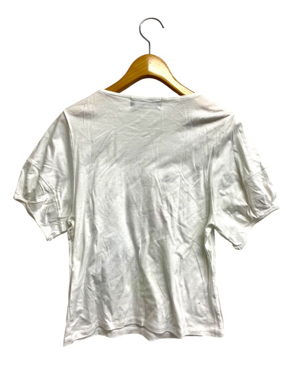 エムズグレイシー CherryCut sew 815315 Tシャツ カットソー 40 ホワイト スパンコール ITQQ04KIJZVA