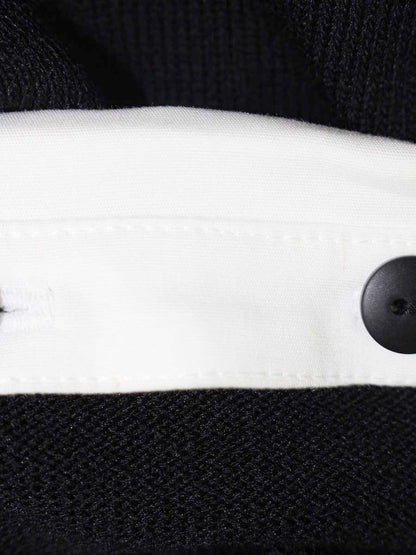 ルネ 5742100 カーディガン 36 ブラック 2way 白襟 ITQ4KAHKSKSQ