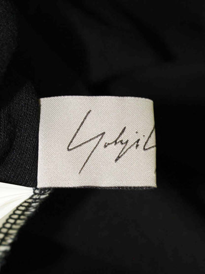 ヨウジヤマモト FS-T20-071 カットソー 2 ブラック Uネック ドローコード ITZZLF3SKXWU 【SALE】