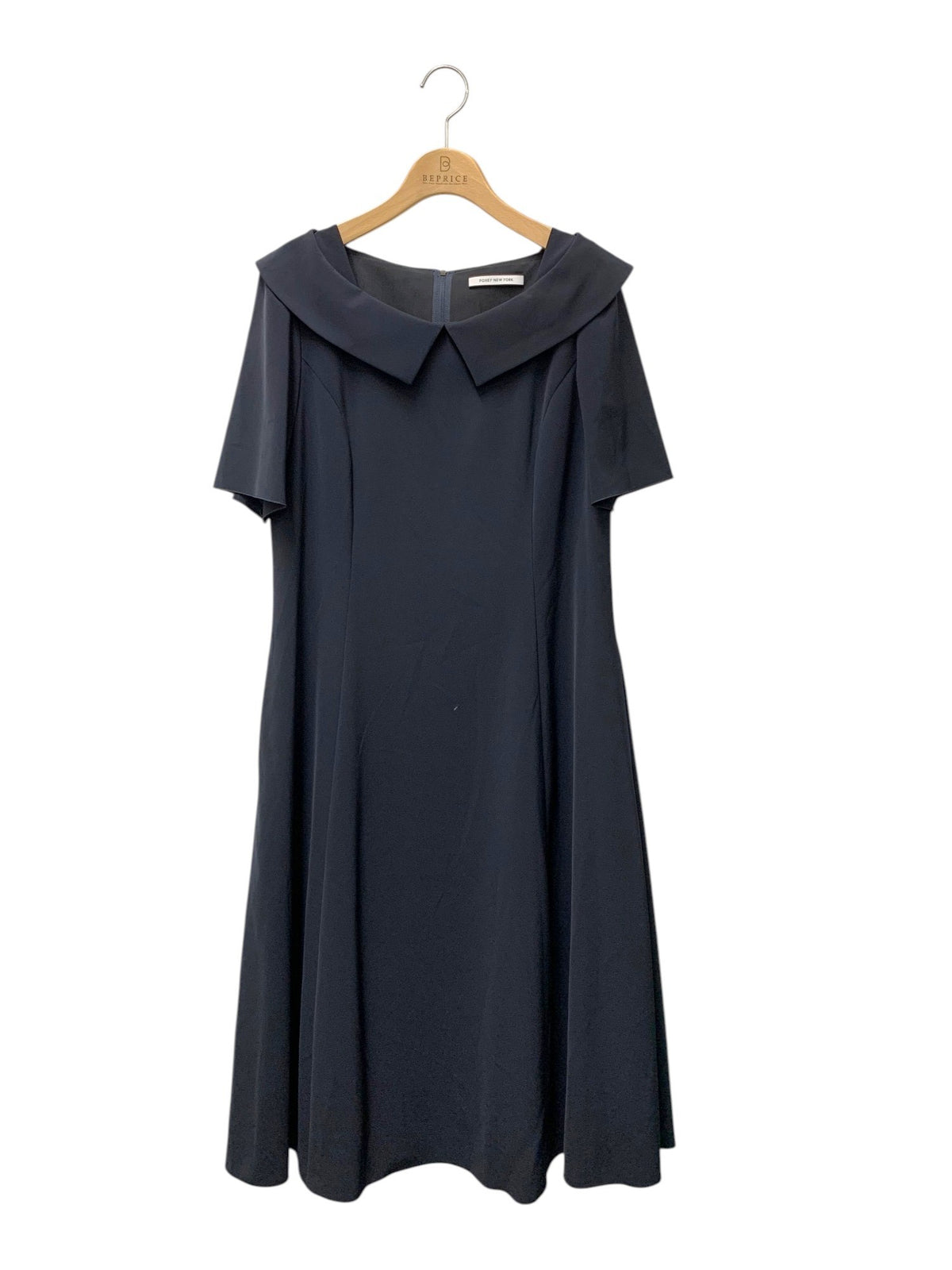 フォクシーニューヨーク Chateau シャトー 45974 ワンピース 42 ネイビー ITS2G6YXMFPY