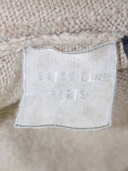 デイジーリンパリ カーディガン トライアングル 33122 F ブラウン ITDHS48QSFCU