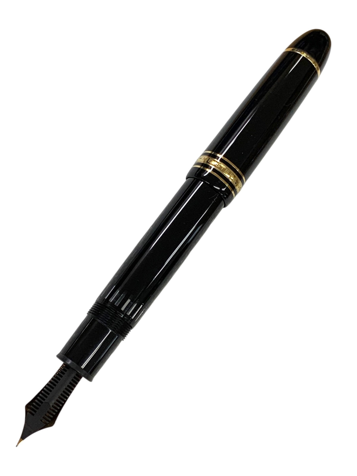 モンブラン 万年筆 旧マイスターシュテュック 149 ブラック EF 中白14K ITN3C8P56W6U