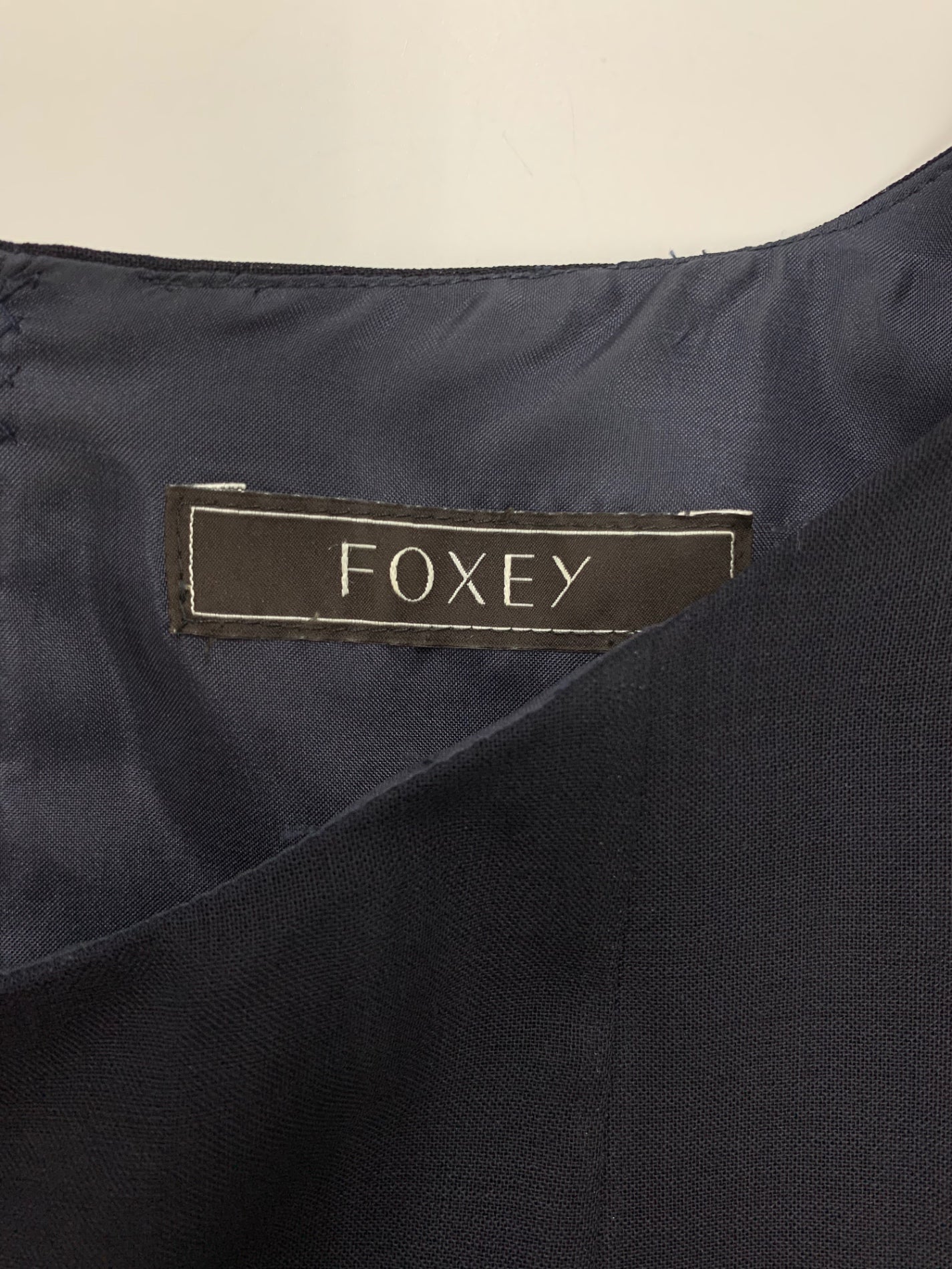 フォクシーブティック ドレス リズム 36786 ワンピース 40 ネイビー IT18Y3N6KOYK 【SALE】