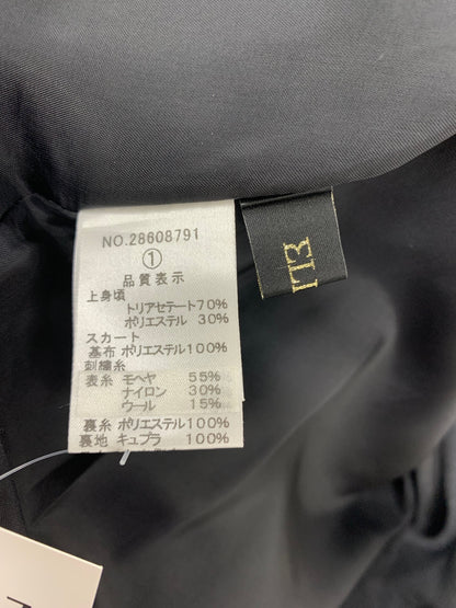 エリザ 28608791 ワンピース 1 ブラック ベロア ITL22K0PO7UO