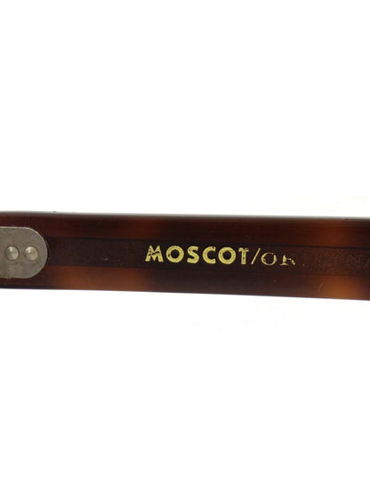 モスコット LEMTOSH メガネ 眼鏡 ブラウン レムトッシュ  セルフレーム フルリム ウェリントン クリア ITXW98XF21MP