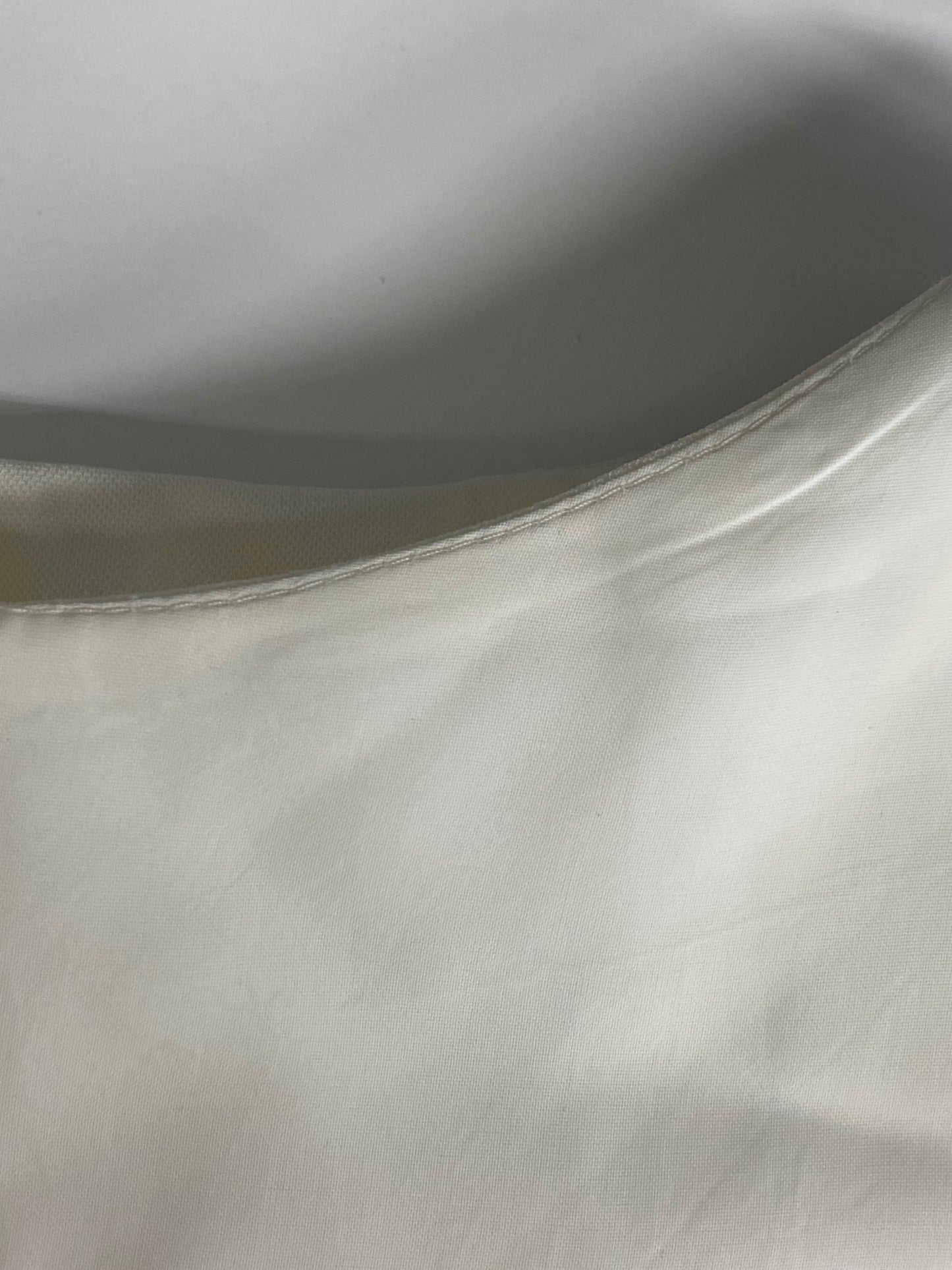 ルネ ワンピース 36 ホワイト ステッチ リボン ITD1DYOLNAW4 【SALE】