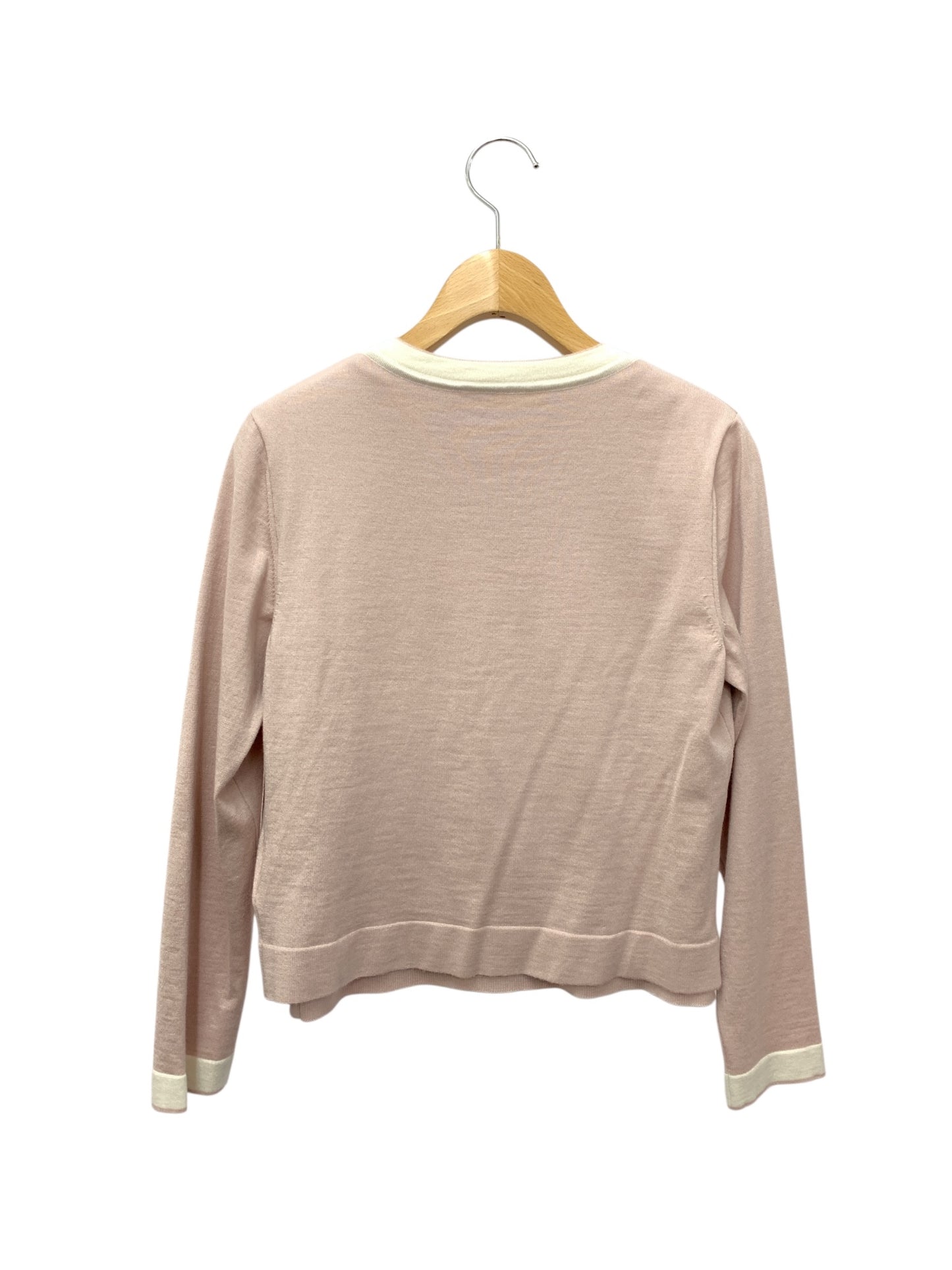 フォクシーブティック Knit Twin Primrose プリムローズ 44967 アンサンブル 38 ピンク バイカラー カーディガン ITEFJTR0UWAO