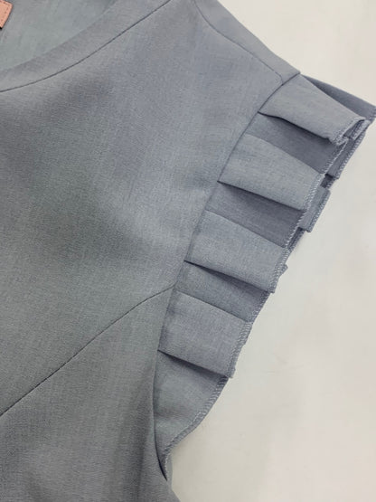 トッカ AFTER RAIN OPTOSM0660 ワンピース 2 ブルー リボン IT87H3E2RDLU