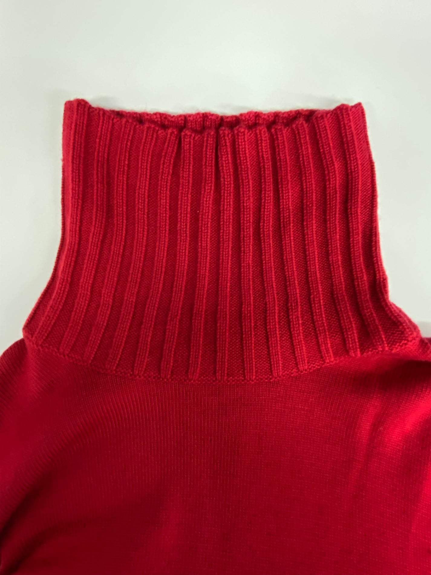 エムズグレイシー Turtleneck Sweater 818592 ニット セーター 38 レッド タートル ITJO934Z8Q3A