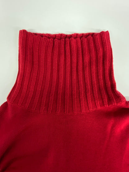 エムズグレイシー Turtleneck Sweater 818592 ニット セーター 38 レッド タートル ITJO934Z8Q3A