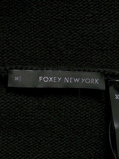 フォクシーニューヨーク ミューズカーディガン 30163 38 ブラック ITCNAOHXHFNW