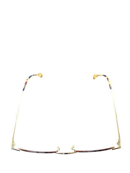 マルコポーロ 3444 メガネ ゴールド/マルチカラー メタルフレーム オーバル ITUTVBBF303E