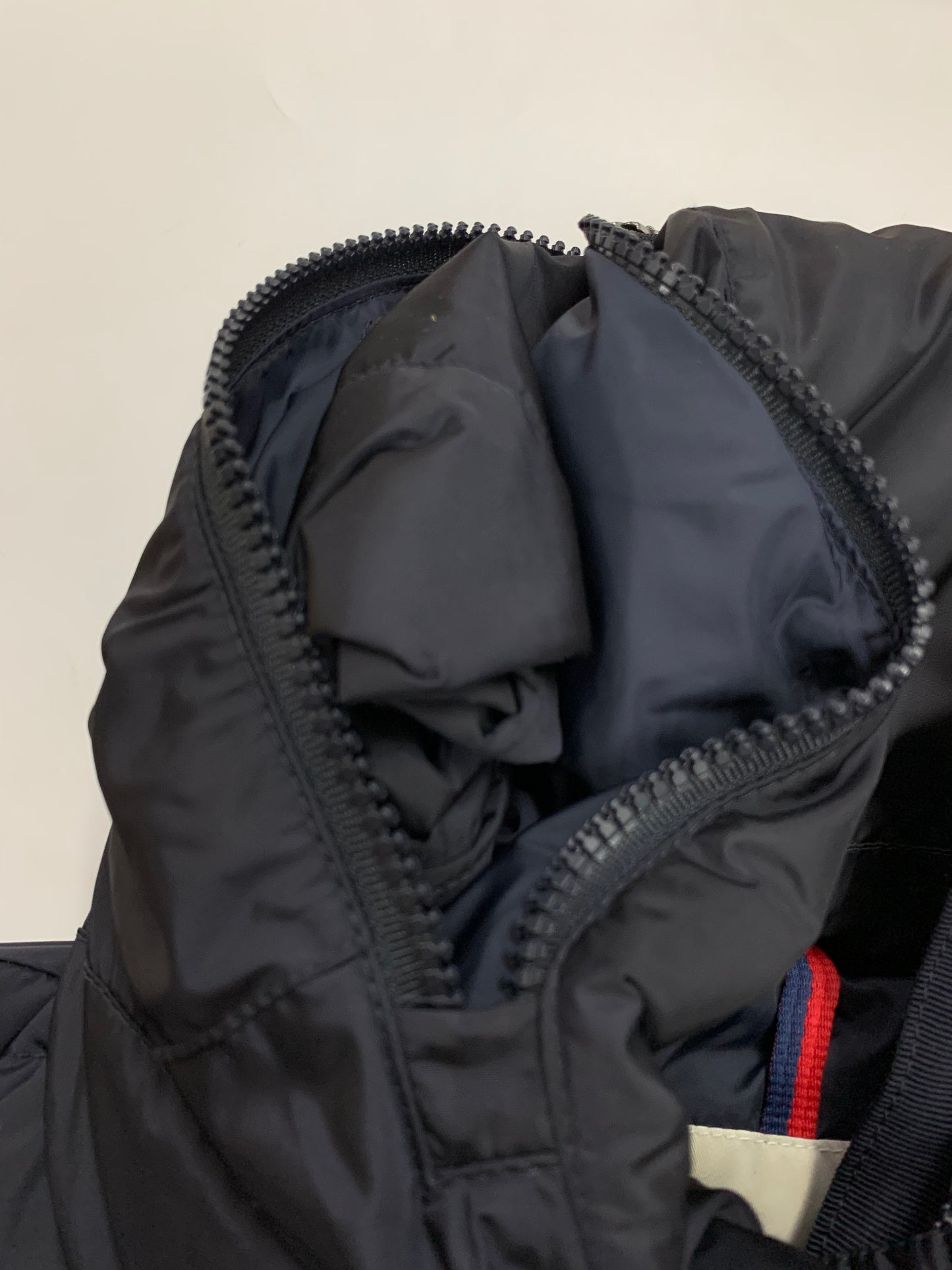 モンクレール FLAMME 420934992905 54155 ダウンコート 0 ネイビー ITMN1D5VQZFS