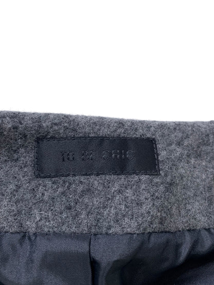 トゥービーシック W5740-826-07 ジャケット X グレー ウール フォックス レッキスラビット ITCDF4WVDFC2