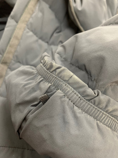 エムズグレイシー 729504 ダウンコート 42 ネイビー パールロゴ カメリアジップ IT82B2SUFTOC