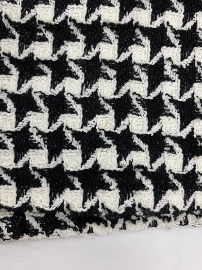 ルネ 6016800 ワンピース 34 ブラック ツィード パール 千鳥格子 替え襟付き ITS1CRIV1TRY 【SALE】