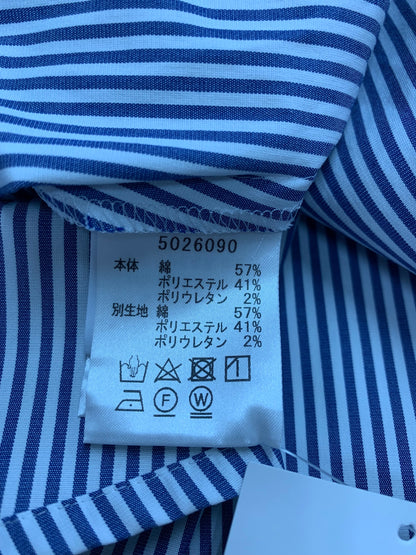ルネ basic 5026090 ワンピース 34 ブルー ストライプ バイカラー ITIFZKO2QSJK