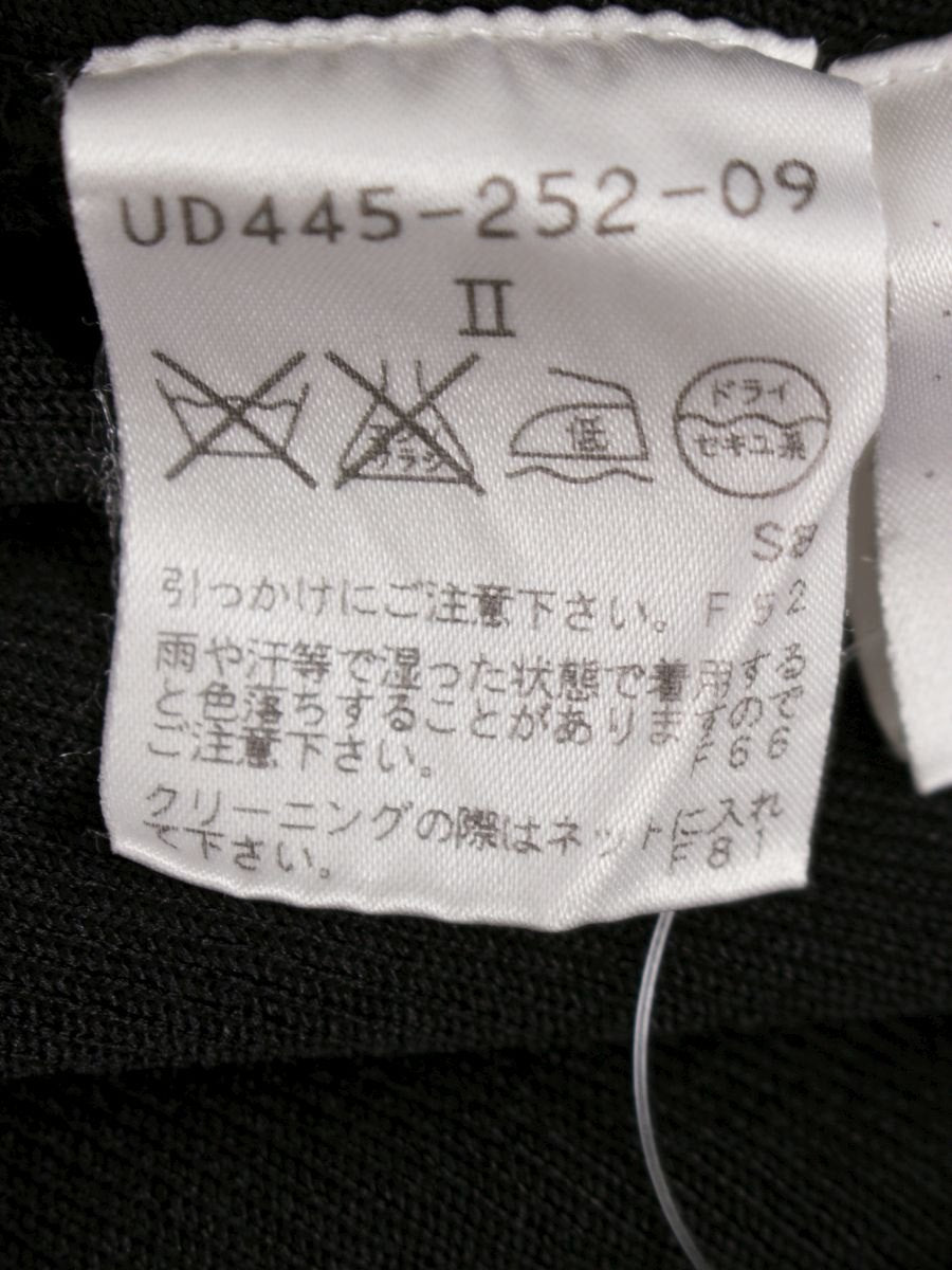 トゥービーシック UD445-252-09 ボレロ 2 ブラック ビーズ リボン ニット カーディガン ITABZSFWL98K