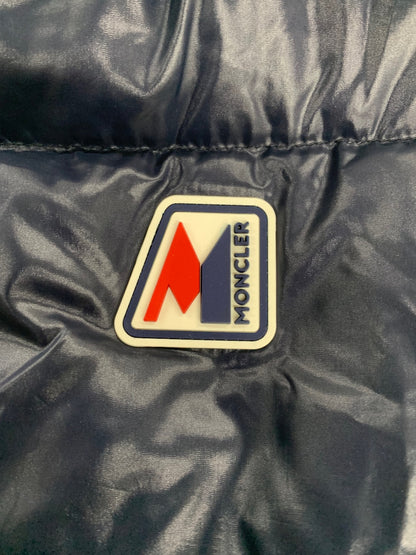 モンクレール MONGINEVRO GILET VEST F20911A51000 68950 ダウンベスト 3 ネイビー ワッペン IT2GUGFW1BTG