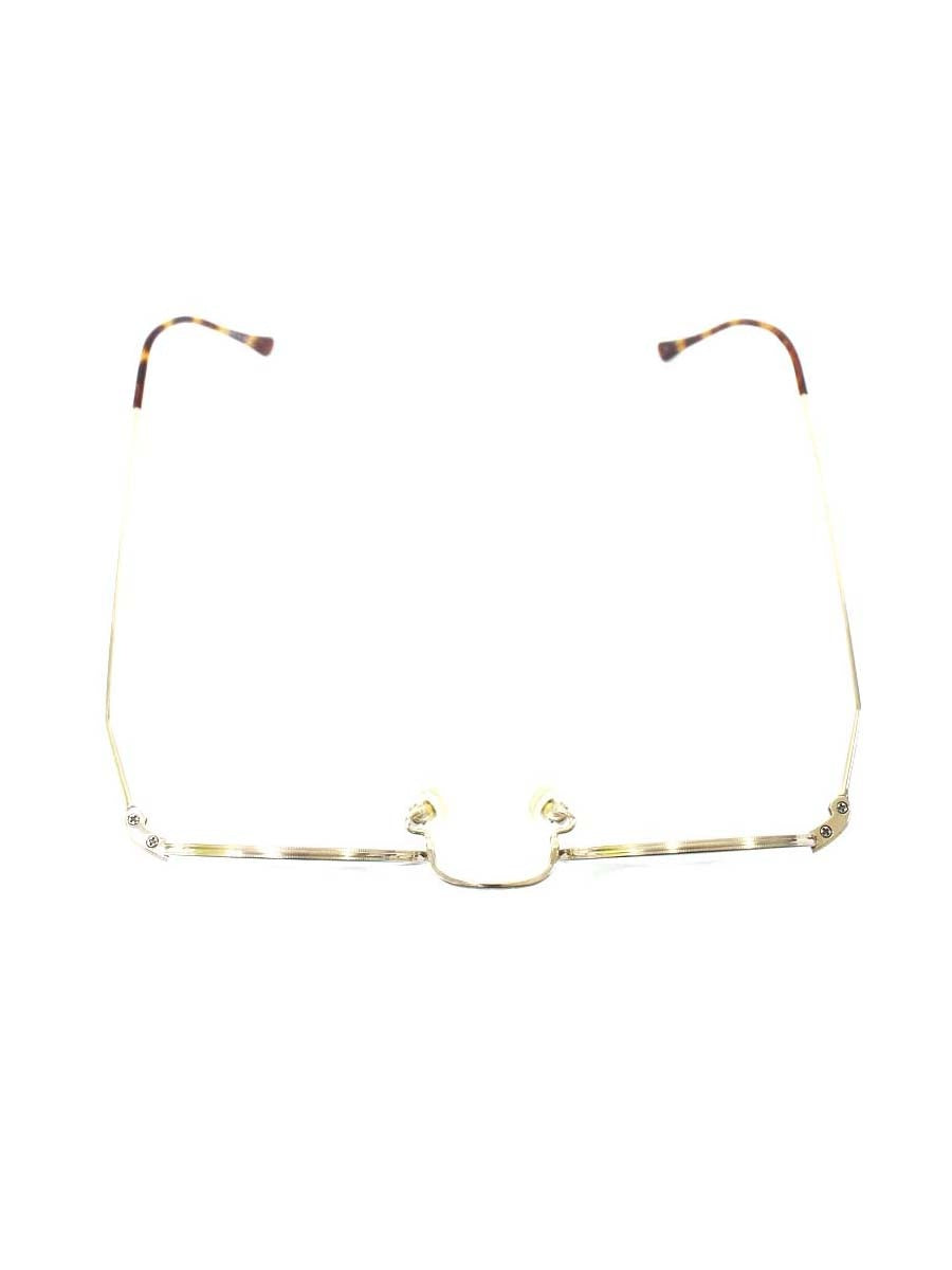 ジョンレノン JL-1047 メガネ ゴールド/ブラウン チタニウムフレーム フルリム ラウンド ITH86KSOZCDC