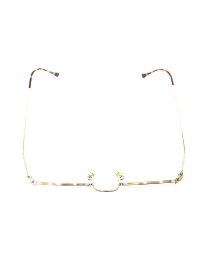 ジョンレノン JL-1047 メガネ ゴールド/ブラウン チタニウムフレーム フルリム ラウンド ITH86KSOZCDC