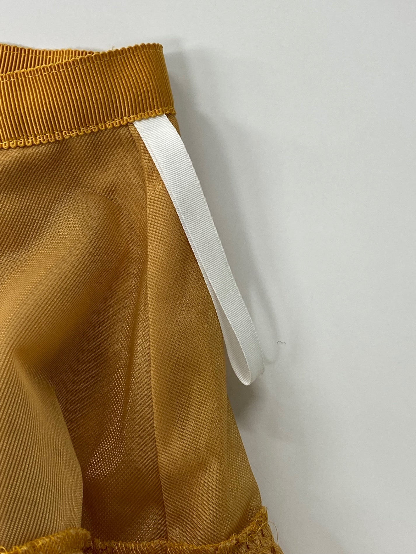 フォクシーニューヨーク Skirt 38338 スカート 38 イエロー タックフレア ITJEBGYPPR0I