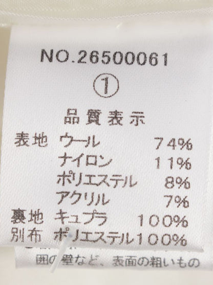 エリザ 26500061 ジャケット 1 アイボリー ツイード フラワーモチーフ ITOJPID0XTM0 【SALE】