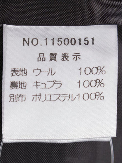 ハロッズ 11500151 ノーカラージャケット 2 チャコール レース ITH8E8GQ9QS2