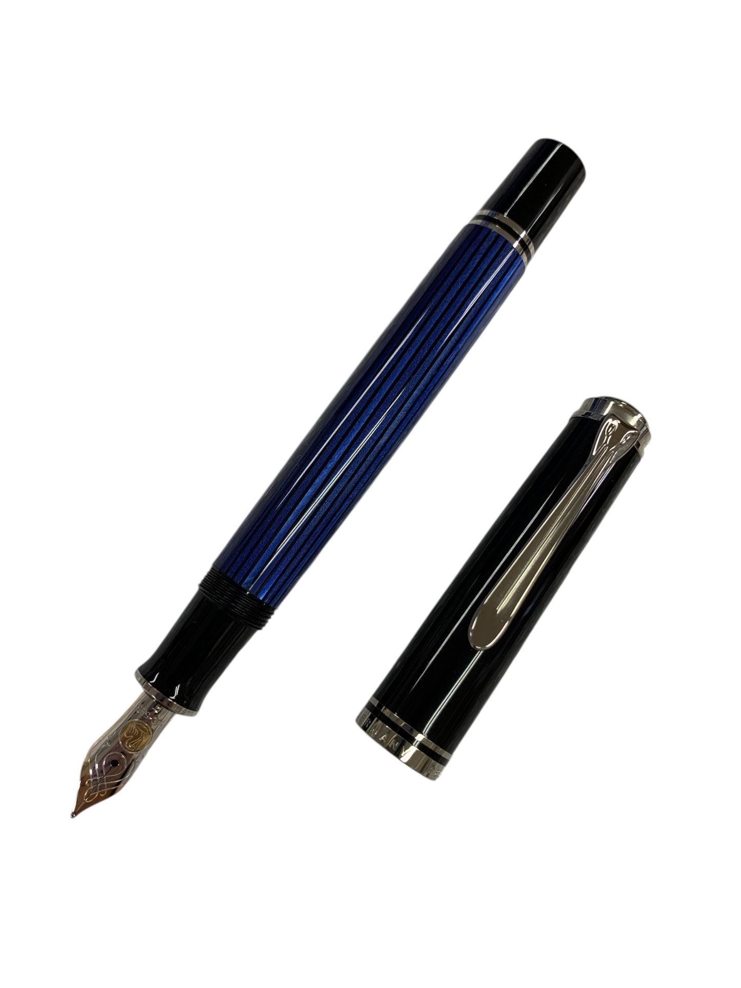 ペリカン 万年筆 スーベレーン M605 ブルー F 14C 585 IT3VP0389I4G