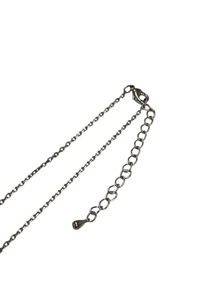 エムズグレイシー ネックレス シルバー カメリア リボン ストーン ITCNR8ZDISHX