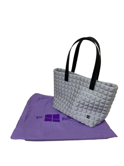 ビープライム MILANO SMALL トートバッグ シルバー ミラノ スモール ITJHJWGQ2IOU
