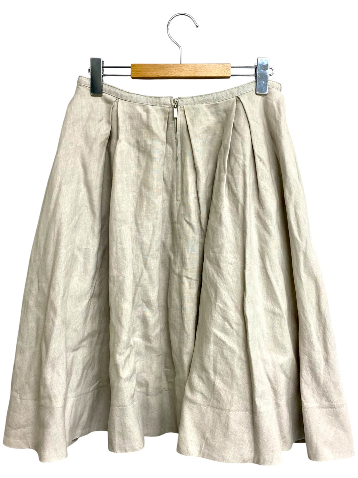 フォクシーブティック A-Line Pleated Skirt 36910 スカート 42 グレー IT4BR97YW8K6