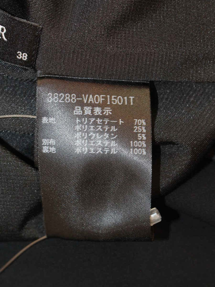 ベロアノワール by フォクシーニューヨーク 38288 ワンピース 38 ブラック Back Tuck Dres IT4LGFNPACJ0
