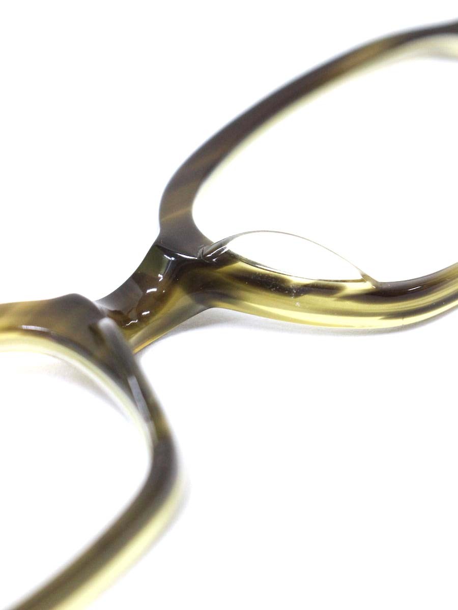 オリバーピープルズ E.J.III メガネ 眼鏡 オリーブ エルトンジョンモデル セルフレーム ITO01P9F3FO8