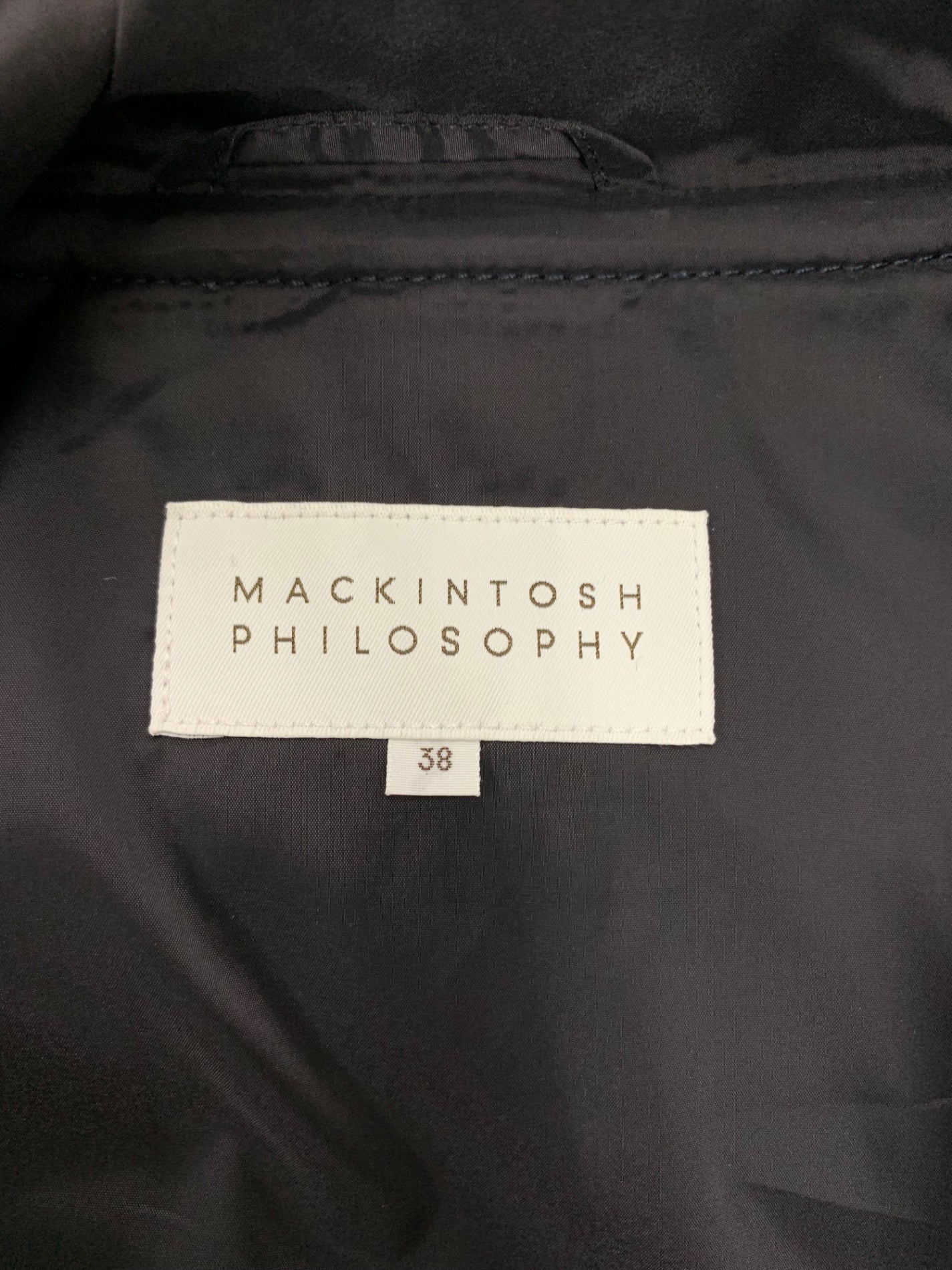 マッキントッシュフィロソフィー H1C65-220-29 ダッフルコート 38 ネイビー ウール IT9NCETMYIYG 【SALE】