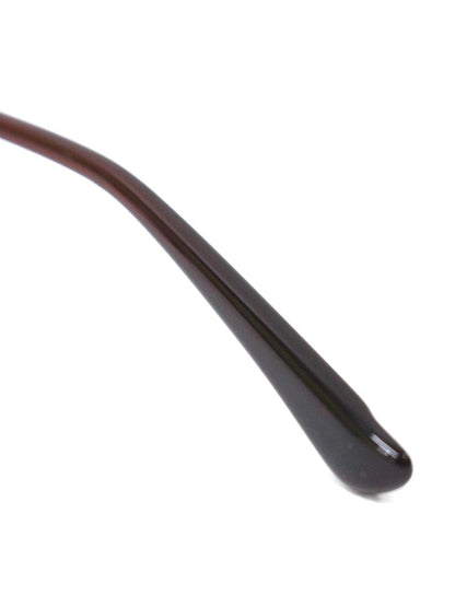 フォーナインズ 999.9×FERRAGAMOコラボ SF9017 メガネ ブラウン/ゴールド コンビ フルリム スクエアシェイプ IT2WH0WQBZSQ