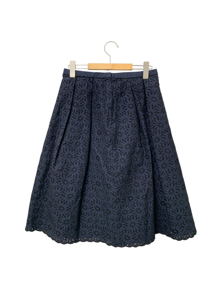 レリアン SA-1601539 セットアップ 13+ ネイビー フラワー刺繍 IT533JOE63EZ