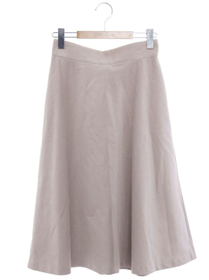 アナイ 101827-11-200-91-360 スカート 36 グレー コーデュロイ フレア ITOR3TJIT8MQ