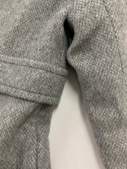 エリザ 27505051 ノーカラーコート 3 グレー ウール IT5UESSQZ0E2 【SALE】