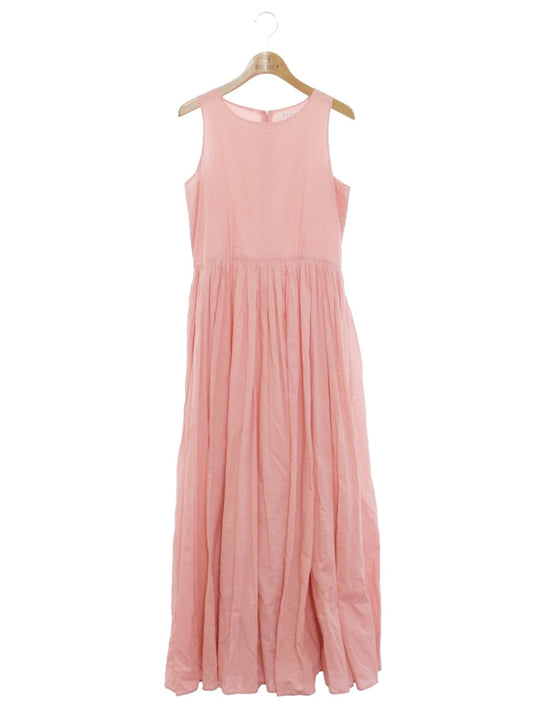 マリハ ワンピース 40 ピンク コットン フレアー IT3KZMTX6OSG