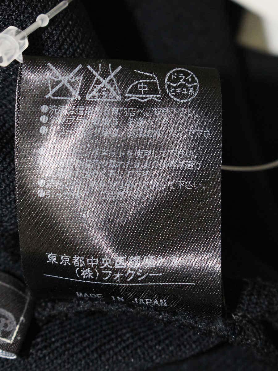 フォクシーブティック lily ruffle 34525 スカート 38 ブラック フレア IT0PEP8GRYCO