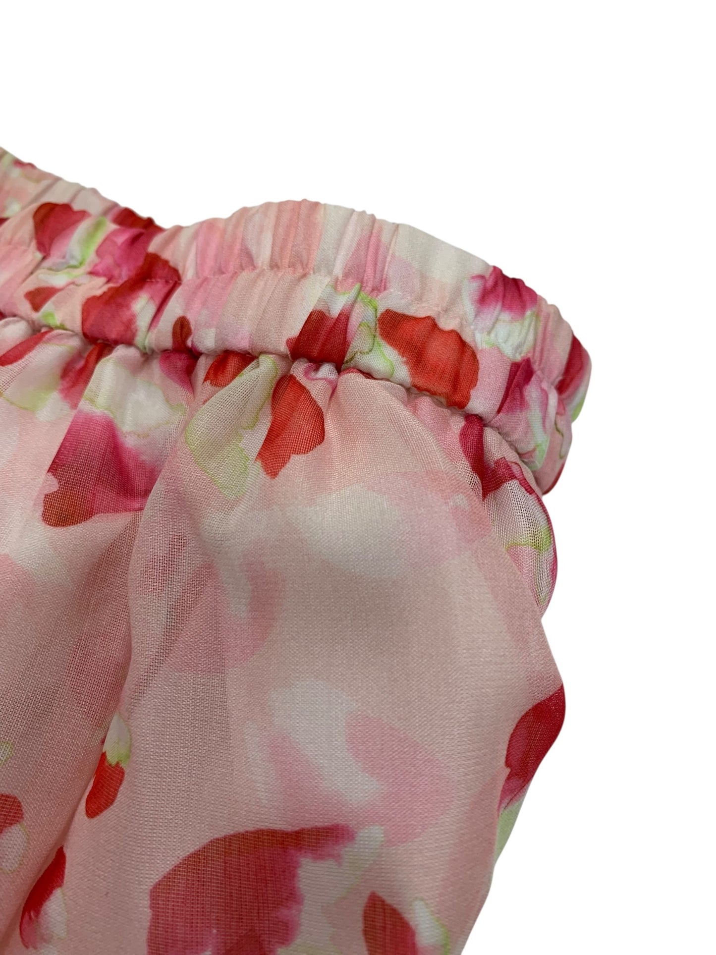 ルネ 6514140 スカート 38 ピンク シアー 花柄 フラワープリント ITIZ2QIMDDEM