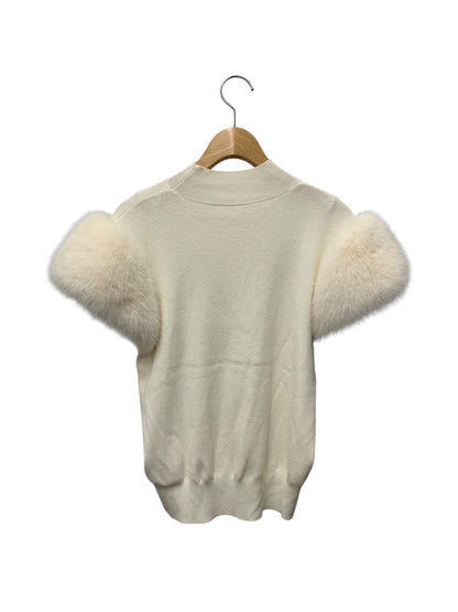 セルフォード シルクブレンドショートファースリーブニット CWNT224089 38 アイボリー IT3IR9BPHLLQ 【SALE】