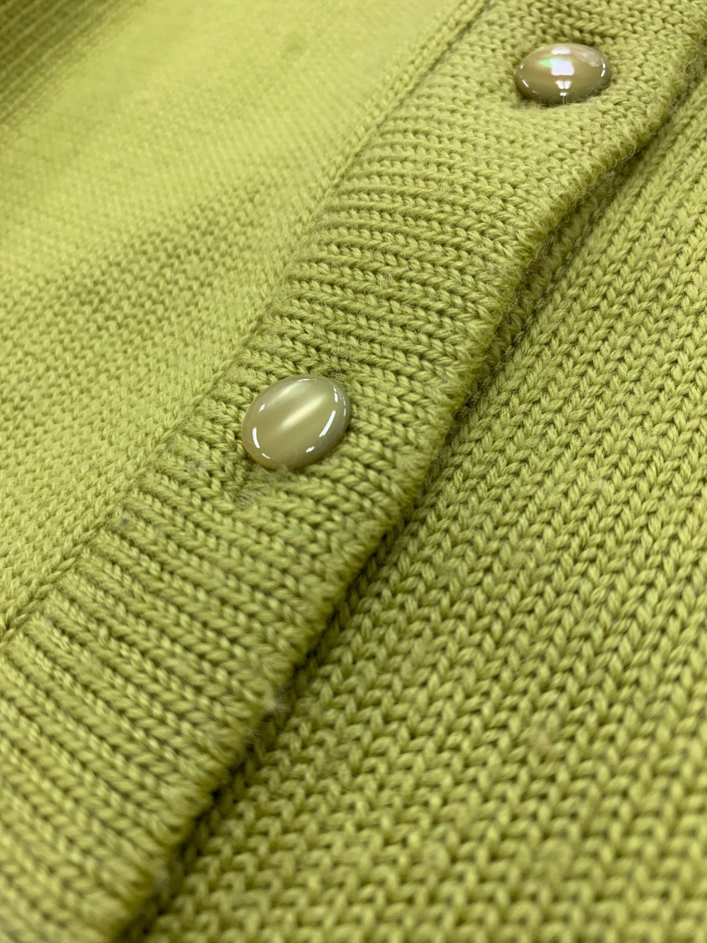 ルネ 6342180　 カーディガン 36 グリーン ウール ニット ITD54HHIW82O