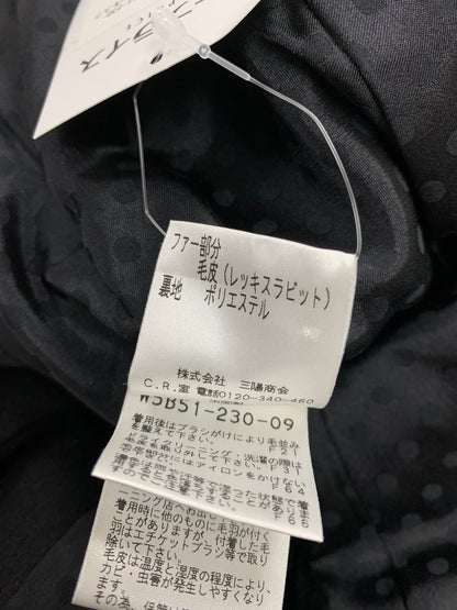 トゥービーシック W5B51-230-09 コート 42 ブラック レッキスファー付き ITKQ8MJG8J18
