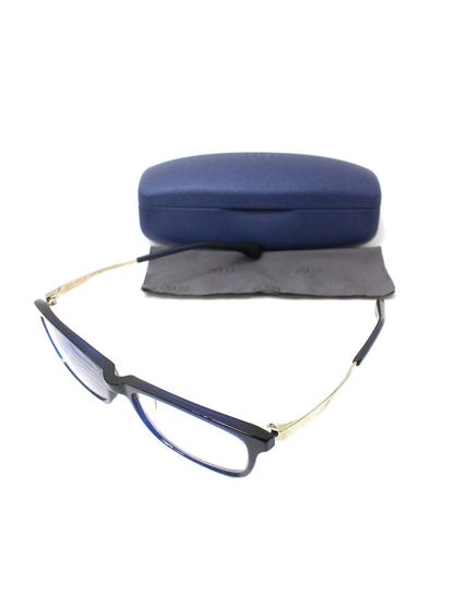 フォーナインズ APM-03 メガネ ブルー コンビフレーム フルリム スクエア ITGOJS9WBURG