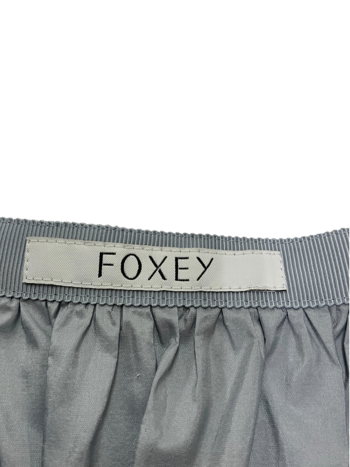 フォクシー FOXEY 43712 Skirt Paefait ティアード ロングスカート 38 ライトブルー ITLXLJW8F408