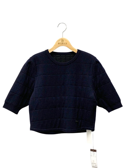 フォクシーブティック Aria Top 43928 ニット 40 ネイビー SP品 ITVSIQW6M9IG